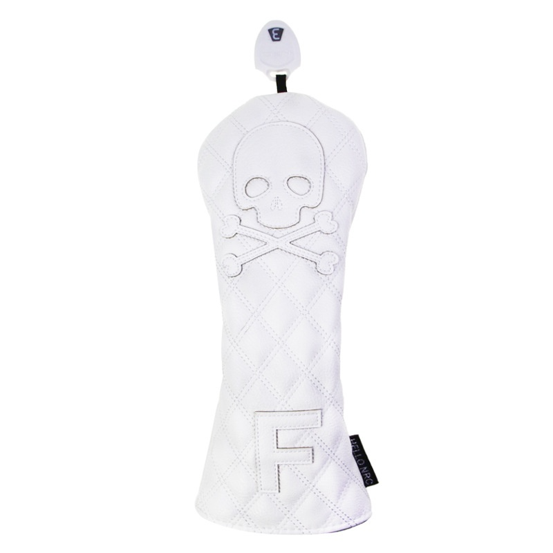 Premium PU Leather Golf Club Head Covers — Driver, Fairway & Hybrid
