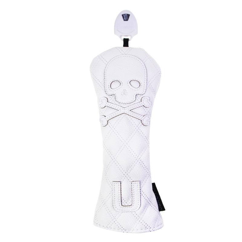 Premium PU Leather Golf Club Head Covers — Driver, Fairway & Hybrid